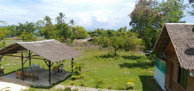 Resort nah dem Strand von Cebu bei Moalboal Resort nah dem Strand von Cebu bei Moalboal