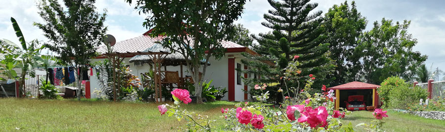 gemtliches modernes Haus auf Cebu in Badian der Philippinen