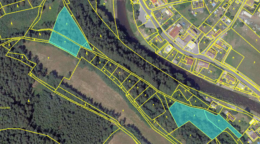 Grundstcke mit Wald in Suchovrsice Waldgrundstcke im Bezirk Trutnov der Region Krlovhradeck kraj in Tschechien