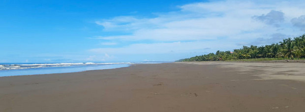 Meer und Strand unweit vom Wohnhaus