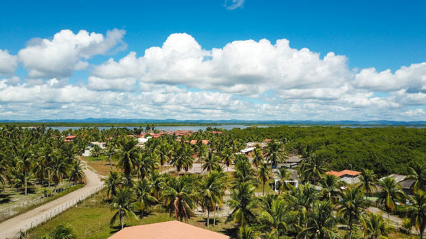 Ausblick vom Wohnhaus