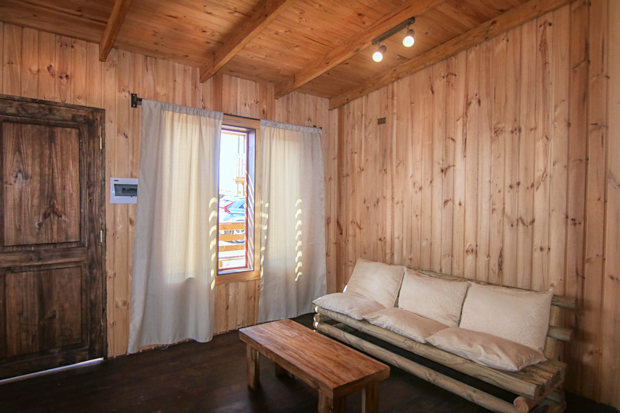 Wohnbereich vom Gästehaus in Guanaqueros Chile Wohnbereich vom Gästehaus in Guanaqueros Chile