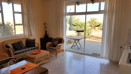 Wohnbereich der Lodge