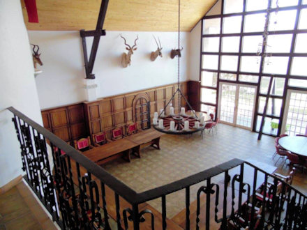 Festsaal der Lodge Ferienanlage in Namibia