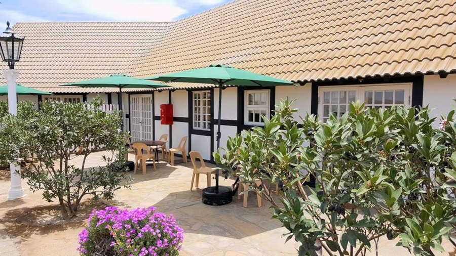 Gstebereich der Lodge