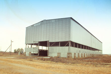 Schober vom Milchbetrieb in Nowgorod Schober vom Milchbetrieb in Nowgorod