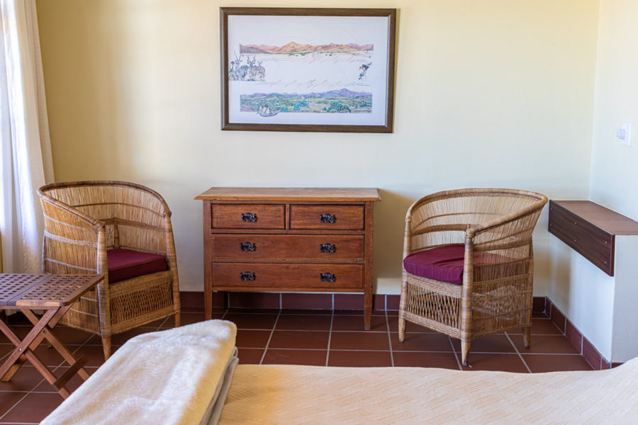 Zimmer einer Chalet der Farm