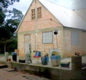 Terrasse vom Wohnhaus in Itapua Viamao