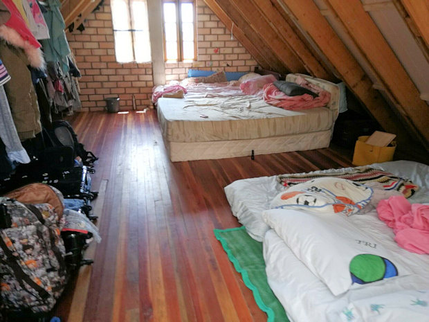Zimmer vom Wohnhaus in Itapua Brasilien