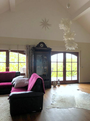 Wohnzimmer im Einfamilienhaus Wohnzimmer im Einfamilienhaus