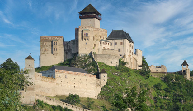 unterhalb der Burg in Trencin Grundstck der Slowakei zum Kaufen