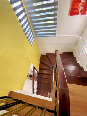 Treppenaufgang im Wohnhaus