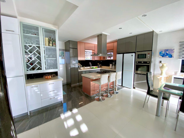 K�che des Wohnhauses