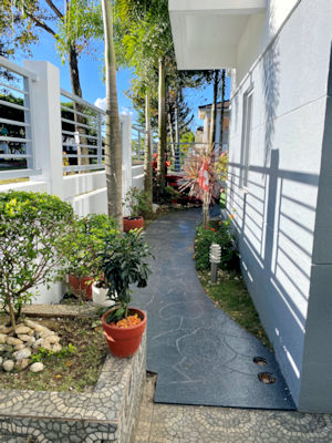 Au�enbereich vom Wohnhaus