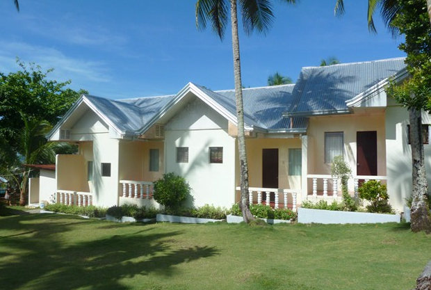 kleines Hotel der Insel Leyte Philippinen