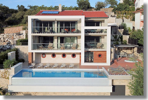 Luxusvilla in Duga Luka bei Sveta Marina Kroatien zum Kaufen