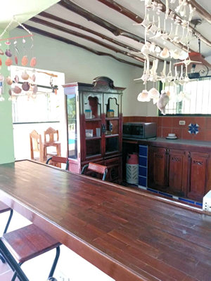 K�che vom Wohnhaus