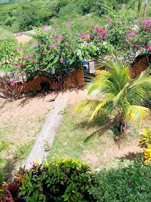 Eingang zum Grundst�ck des Wohnhauses