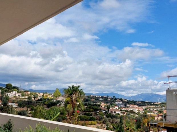 Ausblick der Wohnung