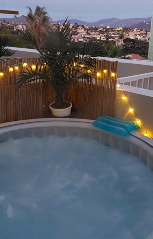 Jacuzzi der Wohnung