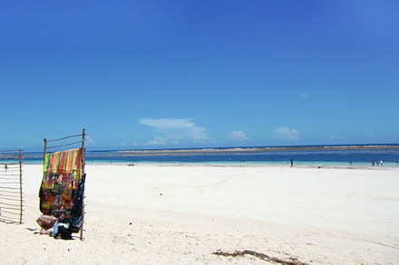 Diani Beach unweit vom Restaurant
