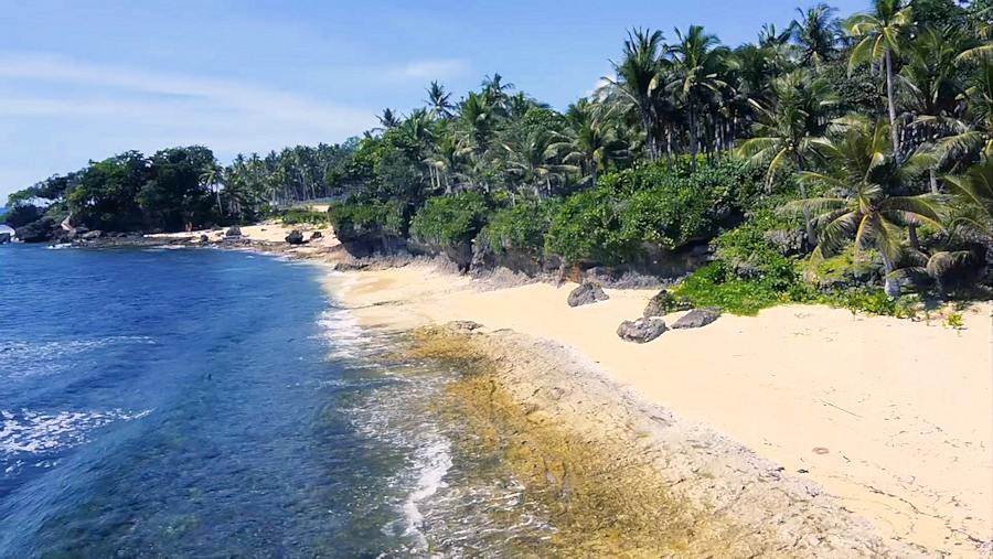 Grundstck mit Strand auf Siargao Island