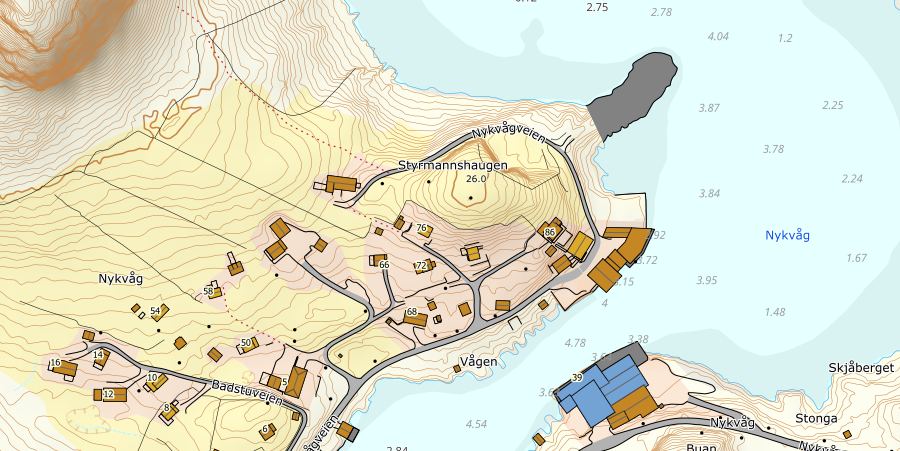 Grundst�ck vom Angelst�tzpunkt Angelzentrum in Norwegen