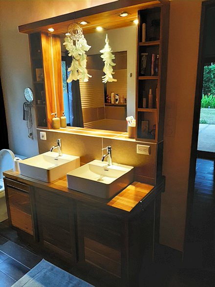 Badezimmer vom Einfamilienhaus