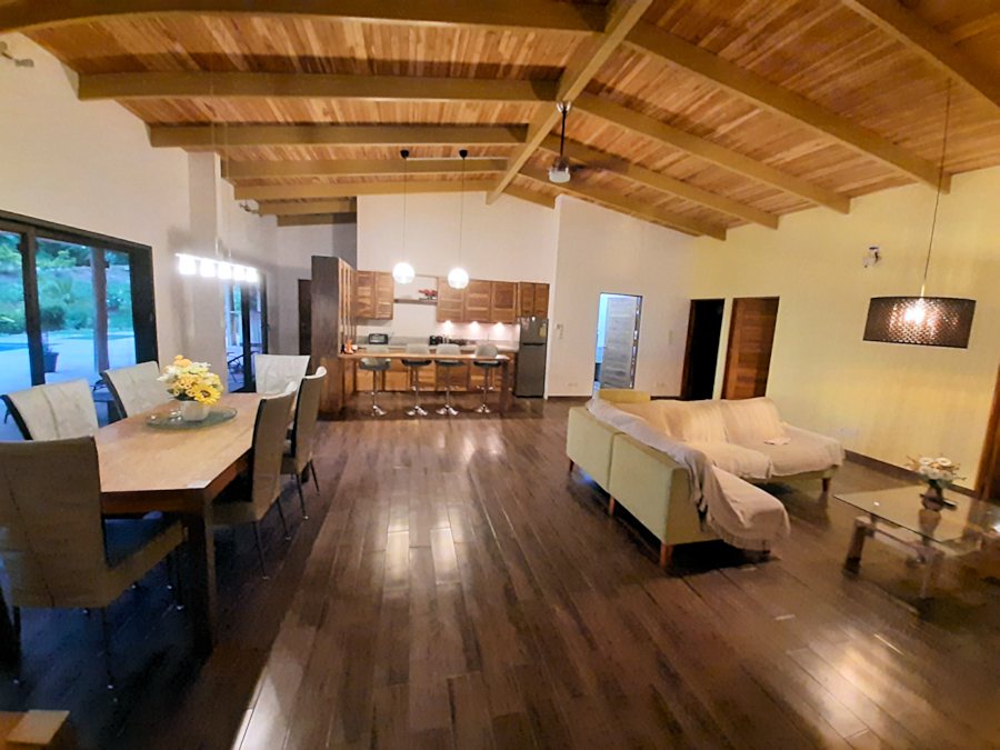 Wohnbereich der Finca auf Nicoya Costa Rica