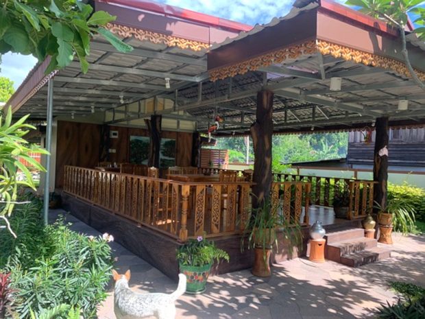 Gartenrestaurant in Thailand