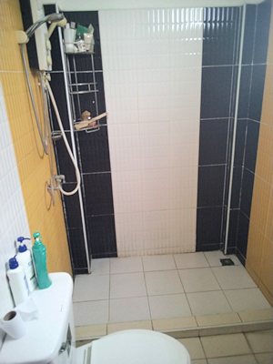 Duschbad im Einfamilienhaus