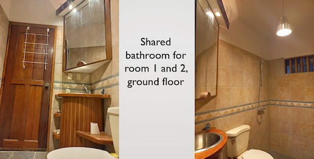 Toilette im Wohnhaus