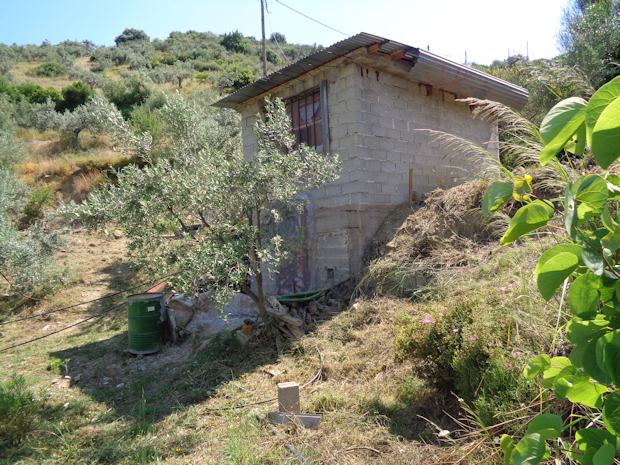 Pumpenhaus Wohndomizil vom Olivenhain