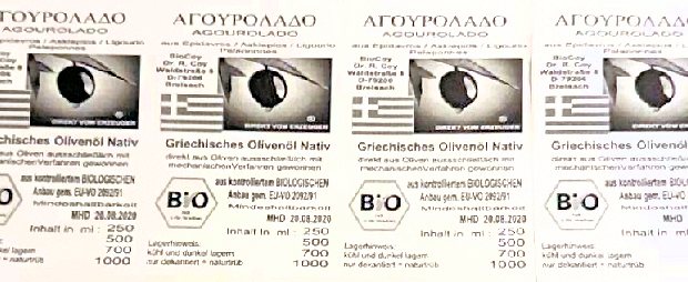 Olivenhain mit Bio Zertifikat