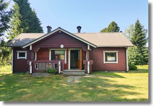 Ferienhaus am See in Finnland bei Lieksa