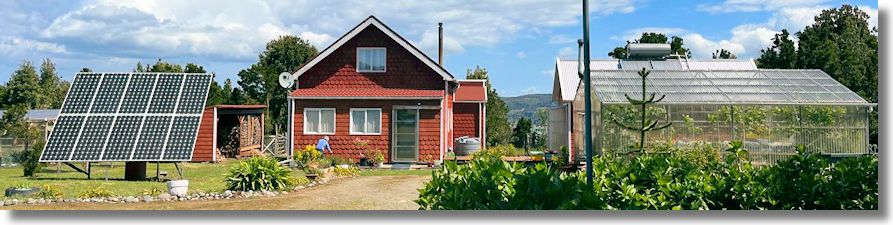 Wohnhaus mit Gehft in Chile Sdamerika