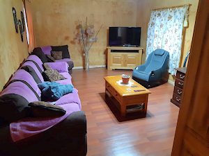 Wohnzimmer vom Haus der Farm