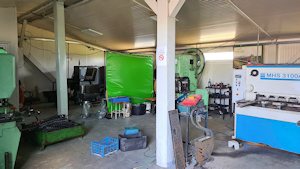 Werkstatt der Plantage in Serbien