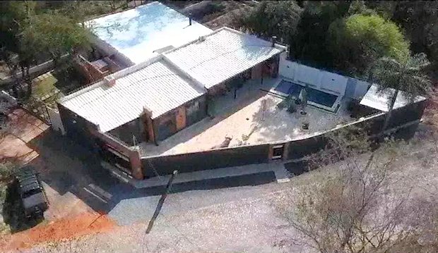 Grundstck vom Wohnhaus