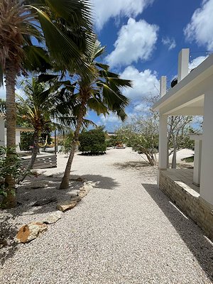 Grundst�ck Garten vom Apartmenthaus