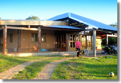 Wohnhaus auf dem Farmland bei Concepcion Bolivien