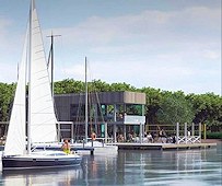 möglicher Yachthafen Wassersportzentrum auf dem Baugrundstück auf Wyspa Chrzaszszewska möglicher Yachthafen Wassersportzentrum auf dem Baugrundstück auf Wyspa Chrzaszszewska