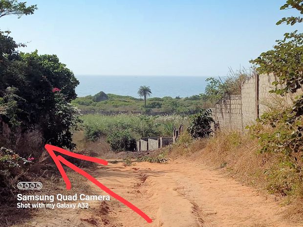 Baugrundst�ck nah dem Strand und Meer in Gambia zum Kaufen