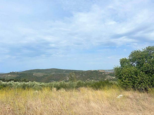 Pylos-Nestor Grundstck mit Baugenehmigung zum Kaufen