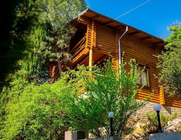 Wohnhaus vom Hotel Hotelbetrieb auf der Krym