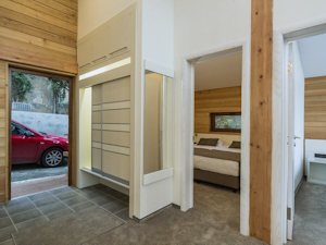 Eiungangsbereich eines Ferienhauses