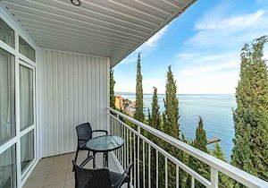 Apartment vom Hotelbetrieb auf der Krym