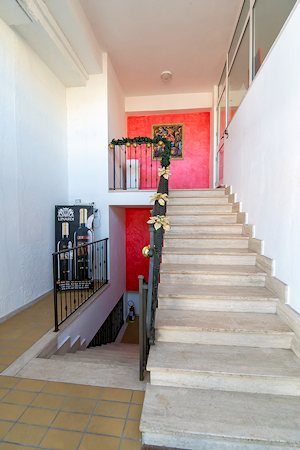 Flur im Geb�udeder Weinkellerei