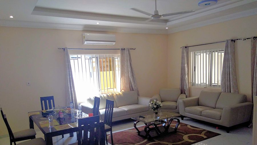 Wohnzimmer des Hauses