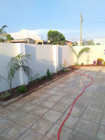 Grundst�ck vom Einfamilienhausa